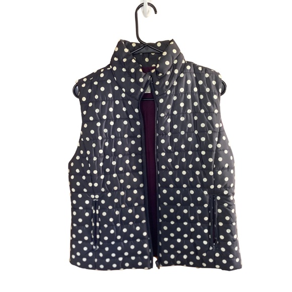 LOFT Jackets & Blazers - Loft polka dot puffer vest